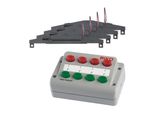 Piko Set Di Pannelli Di Controllo Analogici E 4 Interruttori Per Deviatoi - 55392