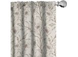 Abakuhaus Tende Floreali, Tende, Disegni Di Contorni Di Boccioli E Petali, 2 Pezzi 75 X 225 Cm, Dark Rosewood Pale Tan