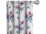Abakuhaus Tende Floreali, Tende, Tonalità Primaverili Allegre In Stile Acquerello Con Stampa Floreale Su Sfondo In Carta Normale, 2 Pezzi 75 X 175 Cm, Multicolore
