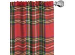 Abakuhaus Tende A Quadri, Tende, Design Classico Vintage Con Motivi Irlandesi Astratti Ispirati Alla Cultura Occidentale Europea, 2 Pezzi 75 X 245 Cm, Multicolore