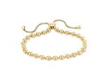 Armband Tamaris "Schmuck Geschenk Edelstahl Armkette New Beads", Gold (Gelbgoldfarben), ArmbäNder, Damen, 27Cm, Edelstahl, Armband