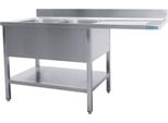 Spülcenter 2 Becken, links - B 2000 x T 600