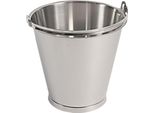 Paderno Eimer 18/10 Nc Mit Skala Und Bodenreifen, Inhalt: 15,00 Liter