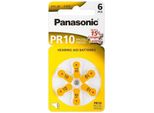 Panasonic 48830 Apparecchi Acustici V10/PR70 (PR10) - Pila A Bottone Per Apparecchi Acustici In Zinco-Aria, 1,4 V