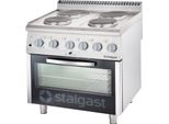 Cucina Elettrica Con 4 Piastre E Forno A Convezione Gn 1/1, Serie 700 Nd