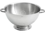 Stalgast Colino Rotondo In Acciaio Inox 37,5 Cm - Manici - Scolapasta Per Cucina - Opaco