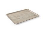 Vassoio Da Portata In Melamina Effetto Legno, Amerbox, Legno Chiaro, 370X530 Mm