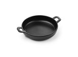 Hendi Miniatur-Pfanne Aus Melamin, Rund, Schwarz, 189X147X(H)37Mm