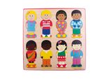 Bigjigs Toys Inserire Gli Amici Del Puzzle