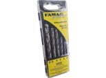 Famag Set Di Punte Per Legno 5 Pezzi D=3,4,5,6,8Mm In Cassetta