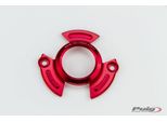 Puig 9855R Coperchio Frizione Per Yamaha T-MAX 530 Rosso