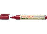 10X Edding 4-28002 28 Boardmarker Ecoline - Ricaricabile, 1,5 - 3 Mm, Rosso