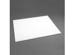 Tagliere Grande In Polietilene Hygiplas Di Colore Bianco Per Pane E Formaggio