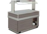 Buffet Per La Colazione Kbs Con Piastra Di Raffreddamento 1425X750X1430 Mm Mobile 230 Volt Gn 1/1