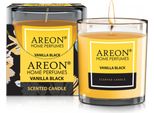 Candela Profumata Originale Areon Premium Per Ambienti 120G - Fragranza: Vaniglia Nera