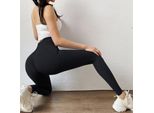Leggings Push Up-Nero/Nero/S KP14812
