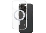 Panzerglass Care By ® Feature Case Trasparente M. Silber Kickstand & Magsafe Iphone 16 Pro, Cover, Apple, Apple - Iphone 16 Pro, Trasparente