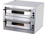 Forno Per Pizza Kbs 4+4 Per 8 Pizze ø33Cm Elettrico 9,6 Kw 975X835X763 Mm 400V Da Tavolo