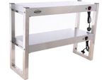 Ponte Termico Combisteel A 2 Livelli Con Riscaldamento Alogeno 900X300X650Mm