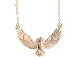 Something Different - Collana E Biglietto "Night Owl"" - Acciaio Inossidabile, Carta SD6472 (Taglia Unica) (Blu Navy/Oro)"