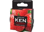 12X Originale Areon Ken Albero Profumo Auto Deodorante Coperchio Set Fragola