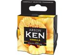 12X Originale Areon Ken Auto Fragranza Può Fragranza Albero Deodorante Lid Set Vaniglia