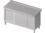 Armadio Da Lavoro Con Ante Scorrevoli, 1400X600X850 Mm, Con Armadio Con Ante A Battente A Destra, Con Supporto, Saldato