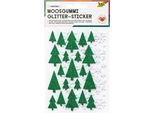 Folia 23774 Folia Gomma Spugna Glitter Adesivi Natale