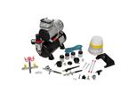 Vidaxl Set Completo Di Aerografo Professionale Con 3 Pistole