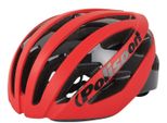 Casco Bici Polisport Light Pro L 58-62 Cm Rosso Opaco Nero