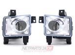 Johns, Fendinebbia Adatto Per Opel Signum 2003-2005 Set H3 L R Cromo 6710033 6710034