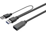 Vivolink PROUSB3AAF15C Cavo Usb 15 M Usb 3.2 Gen 1 (3.1 Gen 1) Usb A Nero (PROUSB3AAF15C)