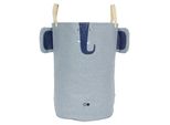 Trixie Cesto Portagiochi Large Mrs Elephant Cotone Blu
