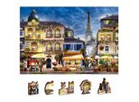 Puzzle In Legno Wooden City Colazione A Parigi 2In1, 150 Pezzi Eco