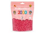 Perline La Manuli 2000 Midi Iron-On Rosso Chiaro Ø 5 Mm Perline
