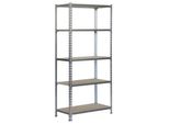 Simon Rack Maderclick 5/400 750 Kg Metallo Legno 5 Ripiani Truciolato (180 X 90 X 40 Cm)