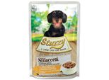 Stuzzy Sfilaccetti Pollo Con Prosciutto - Cibo Umido Per Cani - 100G