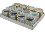 Candela Alla Citronella 7Cm Per Esterni In Vaso Di Cemento 1 Pezzo Assortito