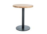 Tavolino Kyrylo 2 - 60, Rovere / Nero