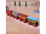 Bigjigs Rail Treno Passeggeri + 2 Binari