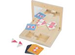 Rappa Piccolo Piede Gioco Di Simmetria Con Specchio