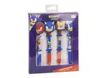 Set Biros Sonic 4 Pezzi Colorati