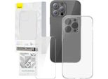 Transparent Case And Tempered Glass Set Baseus Corning For Iphone 12 Pro