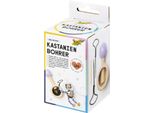 Folia 23007 Folia Bastelset Kastanienbohrer-Set Natur/Flieder