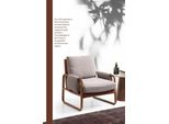 Poltrona Wing Chair Tessuto Grigio Soggiorno Poliestere 1 Posto Moderno Nuovo