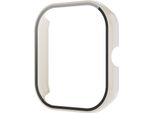 Inf Custodia Con Protezione Schermo Per Redmi Watch 4 Bianco