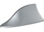 Antenna Radio "Pinna Di Squalo"", Adesiva, Argento"