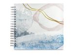 Hama Album A Spirale Acquerello Blu 28X24 Cm 50 Pagine Bianche