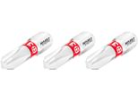 Bit 2215N-PH3/3 ∙ 1/4 Di Pollice (6,3 Mm) Esagono Pieno ∙ Profilo Phillips Ph ∙ 3 Pezzi ∙ Sw PH3