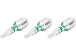 Bit 2223N-T9/3 ∙ 1/4 Di Pollice (6,3 Mm) Esagono Pieno ∙ Profilo Torx® Interno ∙ 3 Pezzi ∙ Sw T9